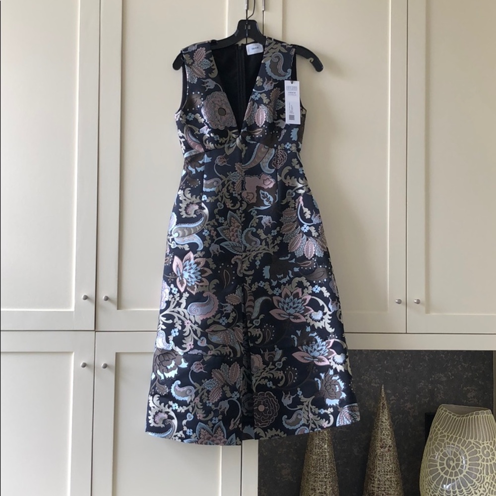 ERDEM below the knee floral dress